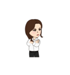 仕事中のわたし。（個別スタンプ：16）