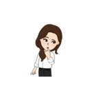 仕事中のわたし。（個別スタンプ：20）