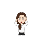 仕事中のわたし。（個別スタンプ：27）