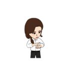 仕事中のわたし。（個別スタンプ：30）