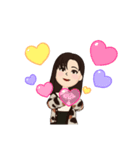 休日のわたし。（個別スタンプ：3）