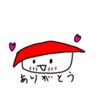 すしのようせいDX（背景透明）（個別スタンプ：14）