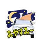 SUV 自動車日常使いスタンプ（個別スタンプ：4）