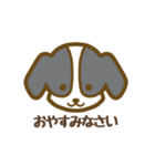 シンプルな犬のスタンプ！（個別スタンプ：28）