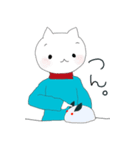 運動するねこ -冬-（個別スタンプ：26）