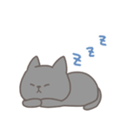 ねこねこしろくろ（個別スタンプ：3）