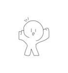 表情豊かなまんじゅう。（個別スタンプ：39）