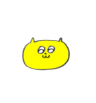 【毎日使える】黄色いネコ☆（個別スタンプ：2）