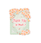 ◆春爛漫＊桜◆BIG STAMP【ねぎらい/感謝】（個別スタンプ：7）