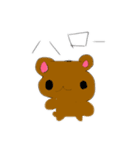 くまくまと、うさっぴ（個別スタンプ：1）