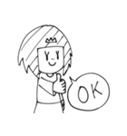 女王さまと犬（個別スタンプ：4）