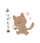 ちょっとお疲れ猫さん（個別スタンプ：15）