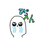 顔長おだんごくん（個別スタンプ：7）