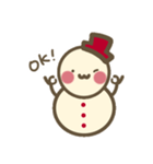 雪だるまのもちおくん（個別スタンプ：9）