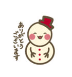 雪だるまのもちおくん（個別スタンプ：11）