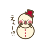 雪だるまのもちおくん（個別スタンプ：20）