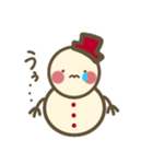 雪だるまのもちおくん（個別スタンプ：21）