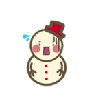 雪だるまのもちおくん（個別スタンプ：27）