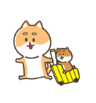 柴犬こまつの春満開スタンプ（個別スタンプ：37）