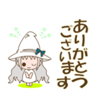 白魔女さん(挨拶)-toYvu-（個別スタンプ：5）