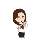 仕事中の私。（個別スタンプ：15）