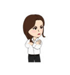仕事中の私。（個別スタンプ：22）