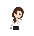 仕事中の私。（個別スタンプ：27）