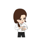 仕事中の私。（個別スタンプ：38）