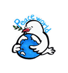 peace world sticker（個別スタンプ：1）