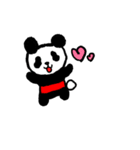 あかぱんだ（個別スタンプ：16）