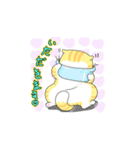 怠惰なジョンコ猫の日（個別スタンプ：7）