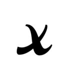 おしゃれな英字（個別スタンプ：24）