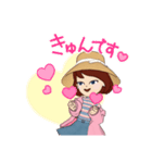 夏らしい女の子の日常（個別スタンプ：6）