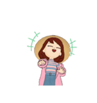 夏らしい女の子の日常（個別スタンプ：7）
