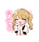 地雷系ツインテールちゃん（個別スタンプ：3）