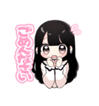 地雷系ツインテールちゃん（個別スタンプ：4）