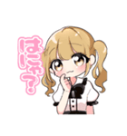 地雷系ツインテールちゃん（個別スタンプ：6）