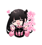 地雷系ツインテールちゃん（個別スタンプ：9）