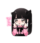地雷系ツインテールちゃん（個別スタンプ：10）
