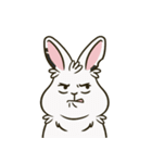 いろいろな表情のうさぎ（個別スタンプ：9）