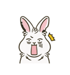 いろいろな表情のうさぎ（個別スタンプ：10）