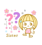 Sister(姉妹)の 挨拶＆日常 スタンプ（個別スタンプ：32）