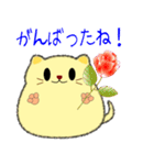 nobobi かわいい丸いネコ（個別スタンプ：20）