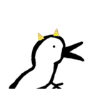 へたくそ鳥スタンプ④（個別スタンプ：16）