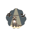 雑種犬あんず（個別スタンプ：14）