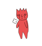 くりくり 小火 人 . 2（個別スタンプ：2）