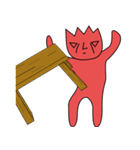 くりくり 小火 人 . 2（個別スタンプ：3）