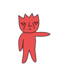 くりくり 小火 人 . 2（個別スタンプ：4）