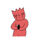 くりくり 小火 人 . 2（個別スタンプ：16）