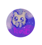 フワフワにじくま生活（個別スタンプ：9）